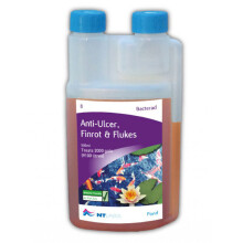 NT Labs Pond Aid Bacterad Anti-Ulcer, Fin-Rot & Flukes 500ml