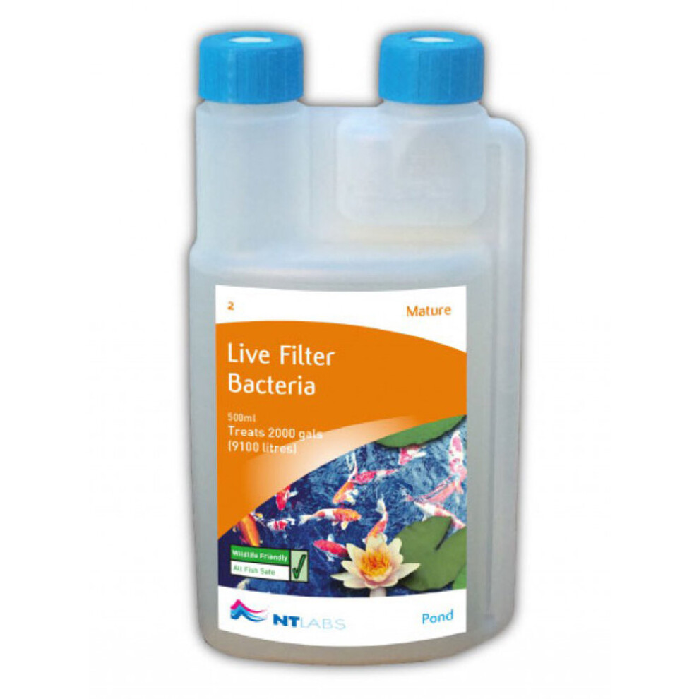 Nt Labs Pond Aid Mature Live Filter Bacteria 250Ml