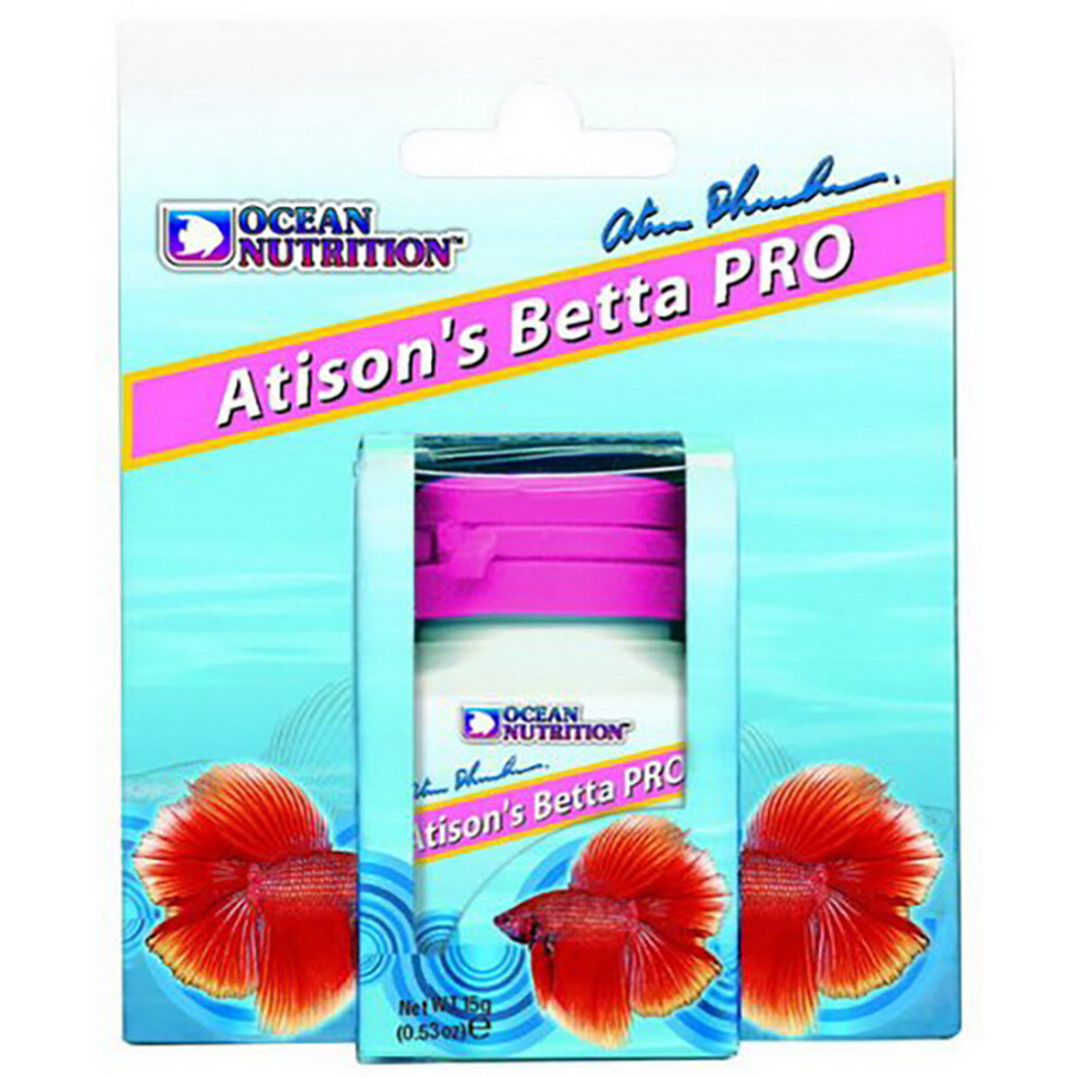 Ocean Nutrition Atisons Betta Pro Food 15g for Siamese Fighter