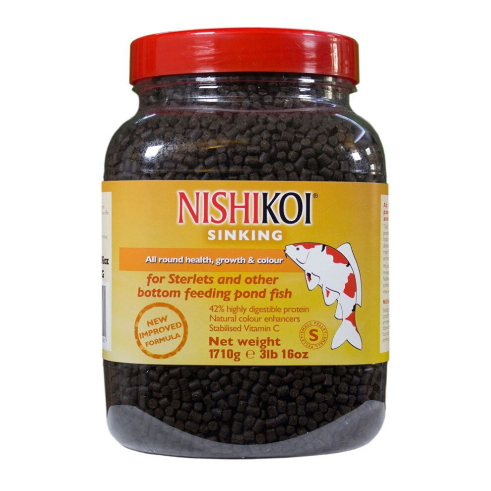 Nishikoi Pond Sinking Pellet Small 1710g