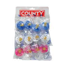 Pack Of 12 Baby Soothers Dummies - County Pacifiers