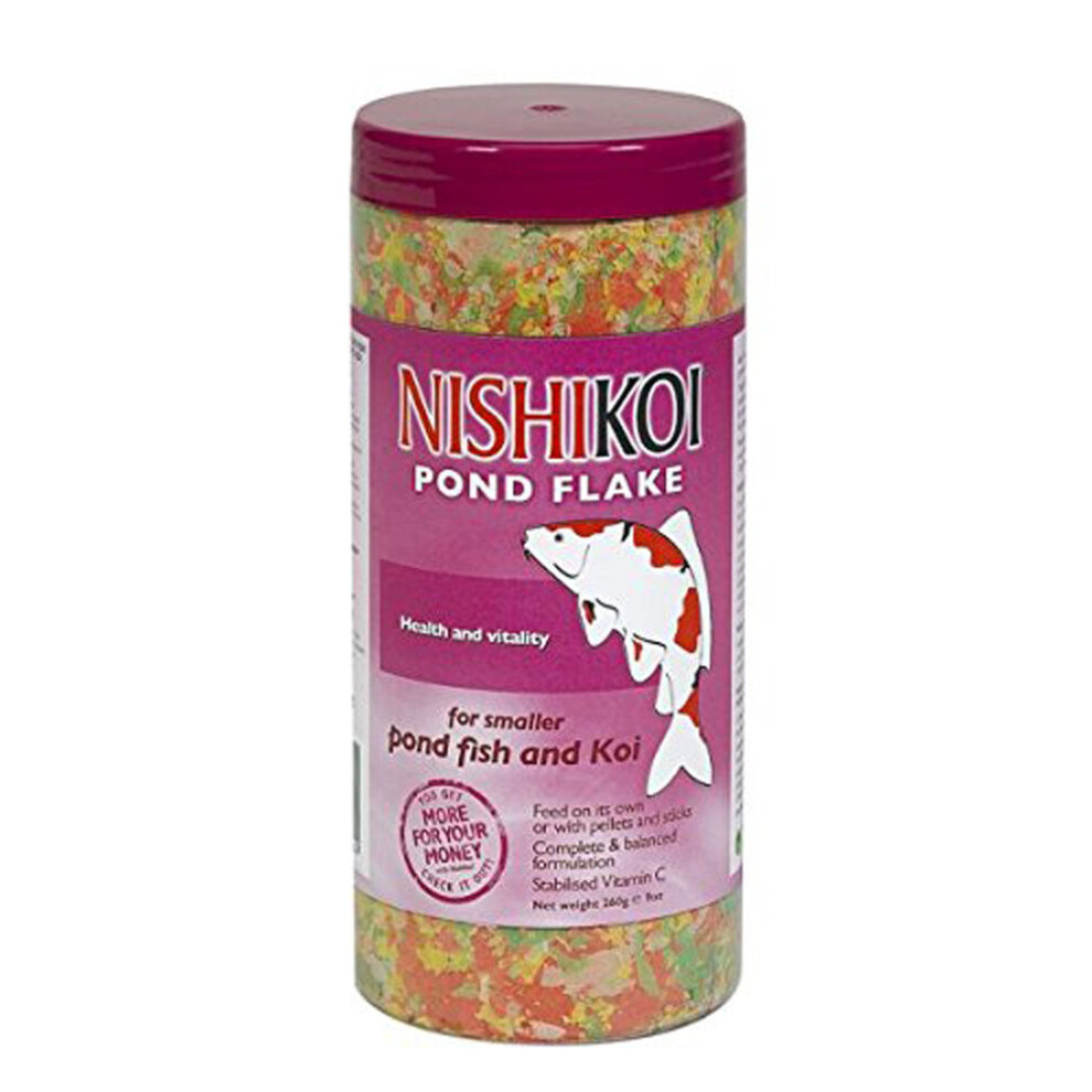 Nishikoi Pond Flake Fish Food 200g