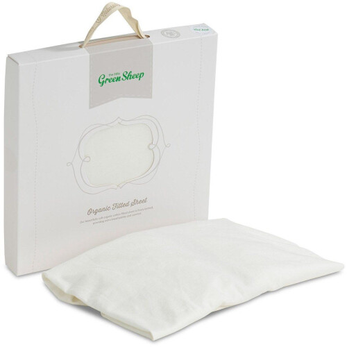 The Little Green Sheep Organic Jersey Fitted Sheet For Cot/Crib/Moses Basket