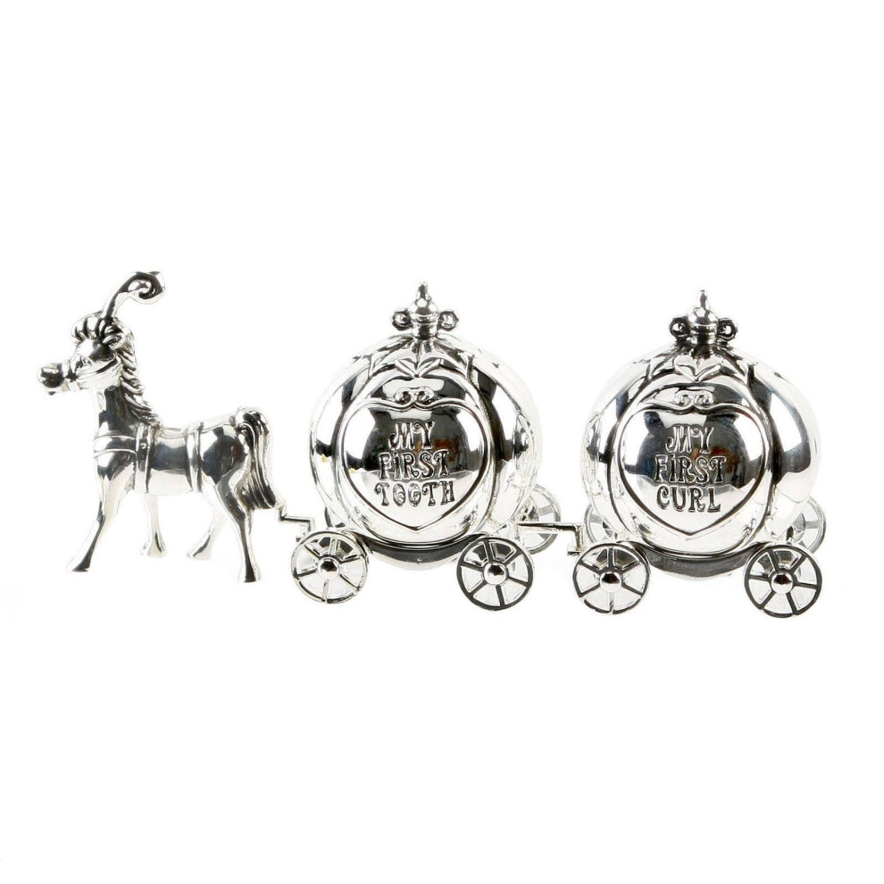 Silver Plated Cinderella Carriage