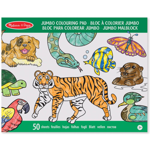 Melissa & Doug (Animal) Melissa & Doug Jumbo Colouring Pad