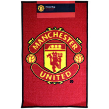 Manchester United Fc Crest Floor Rug - Official New Football - manchester united rug fc official new football