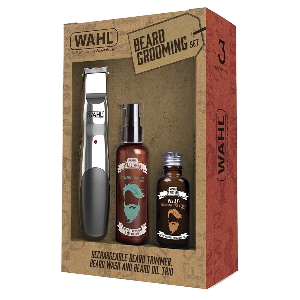 Wahl WL6803 Beard Grooming Set with Shampoo/Oil