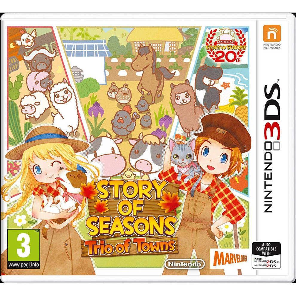 Story of Seasons 2: Trio of Towns (Nintendo 3DS)