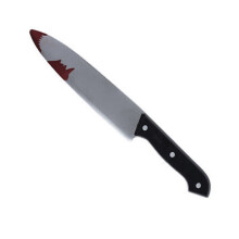 Bloody Kitchen Knife - Halloween Fancy Dress Accessory Costume Prop Adult - halloween fancy dress accessory bloody kitchen costume prop adult