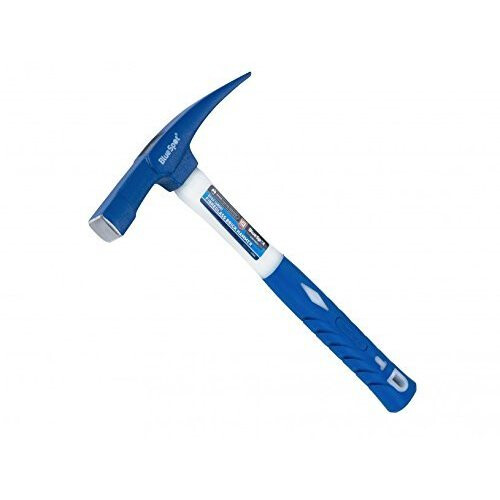 Blue Spot Tools 26566 Fibreglass Brick Hammer, Blue, 24 Oz Hammer