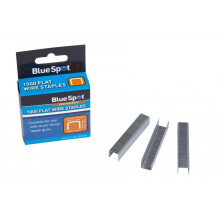 Bluespot 1000 Pce 10mm Flat Wire Staples - Suitable 1000pc Guns x Use Staplers - 10mm flat wire staples suitable 1000pc guns x use staplers