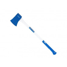 Bluespot 1.8kg (4lb) Fibreglass Felling Axe - 4lb Log Hatchet Chopper Lifetime - 4 lb fibreglass felling log hatchet chopper lifetime guarantee