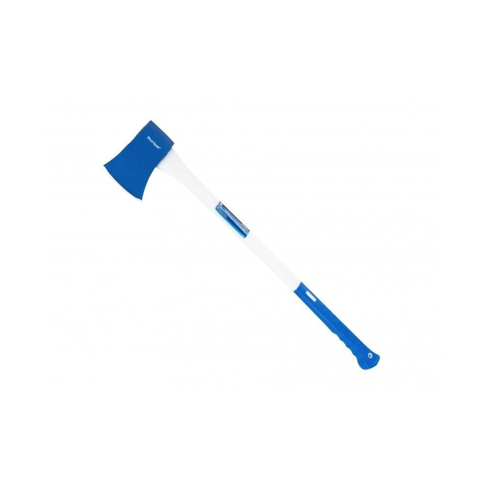 Bluespot 1.8kg (4lb) Fibreglass Felling Axe - 4lb Log Hatchet Chopper Lifetime -  4 lb fibreglass felling log hatchet chopper lifetime guarantee