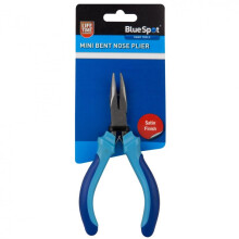 Bluespot Soft Grip Mini Bent Nose Plier -  bluespot soft grip mini bent nose plier