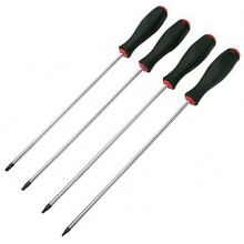 Blue Spot 12056 Torx Screwdriver, Black, Set Of 4 Piece - T15 T20 T25 T30 Blue - torx set t15 t20 t25 t30 bluespot long screwdriver extra 250mm star