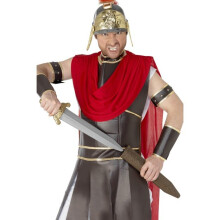 Roman Gladiator Sword - Smiffys Fancy Dress Scabbard (Plastic Toy Sword) - Roman Costume Accessory, Code 22466
