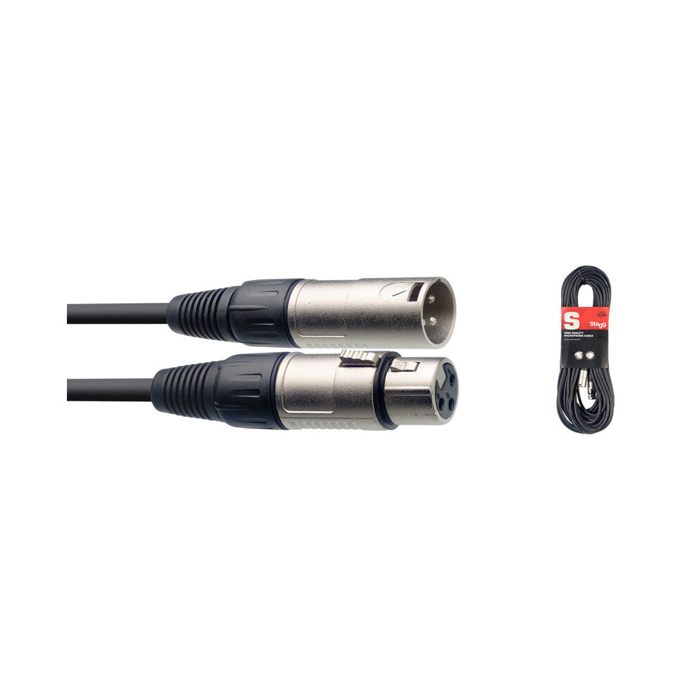 Stagg SMC20 20m/66ft XLR to XLR Microphone Cable