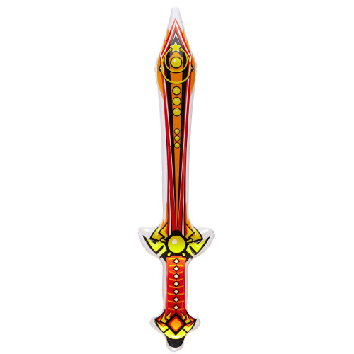 Inflatable Magic Sword - Red 70cm - 70 Medieval Excaliber King Arthur ...