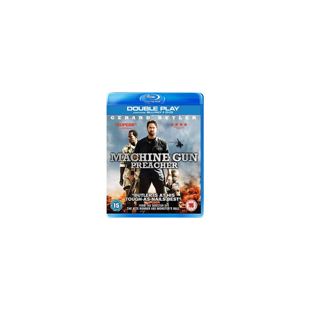Lionsgate Machine Gun Preacher Dvd + Blu-Ray [2012]