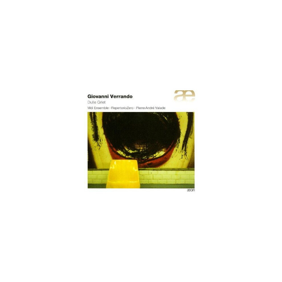 MDI ENSEMBLE; REPERTORIOZERO; - GIOVANNI VERRANDO: DULLE GR  - CD-image-OPC-PD22FR-NEW