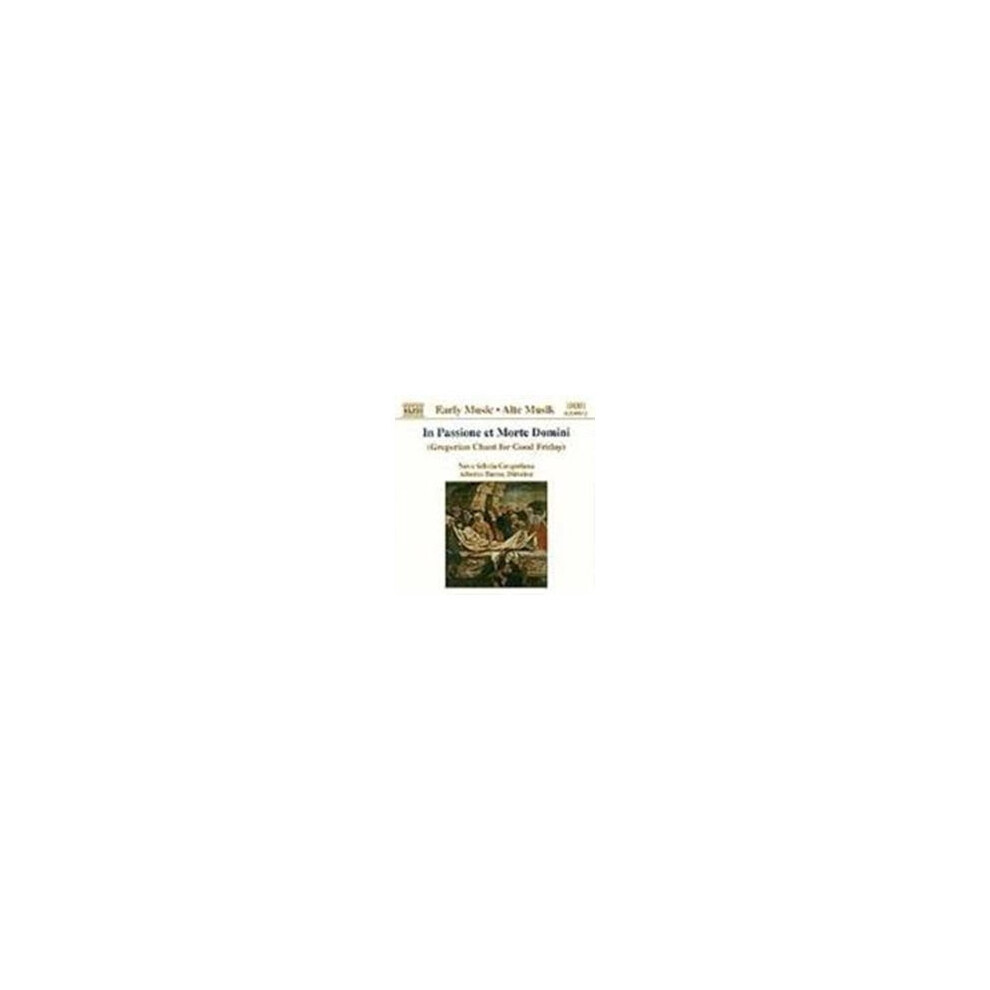 Wdl In Passione Et Morte Domini - Cd