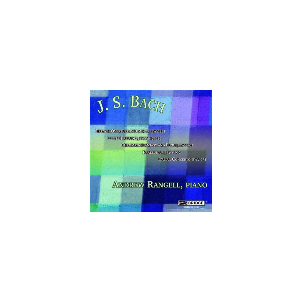 Wdl Bach: Keyboard Works - Cd