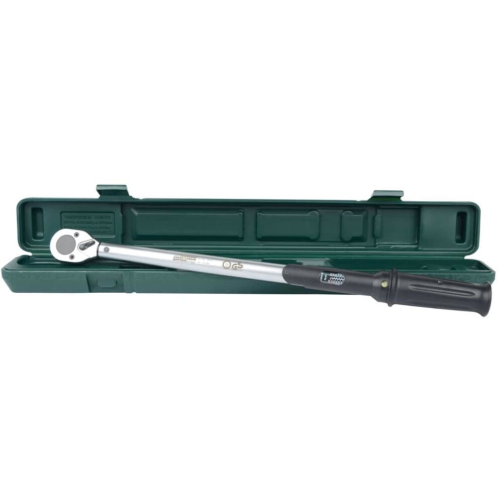 Vidaxl Brüder Mannesmann Torque Spanner Wrench With Case 1/2" 18145 Garage Workshop