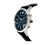 Armani Emporio Armani AR2447 Ανδρικό ατσάλινο ρολόι με μαύρο δερμάτινο λουράκι και καντράν 3