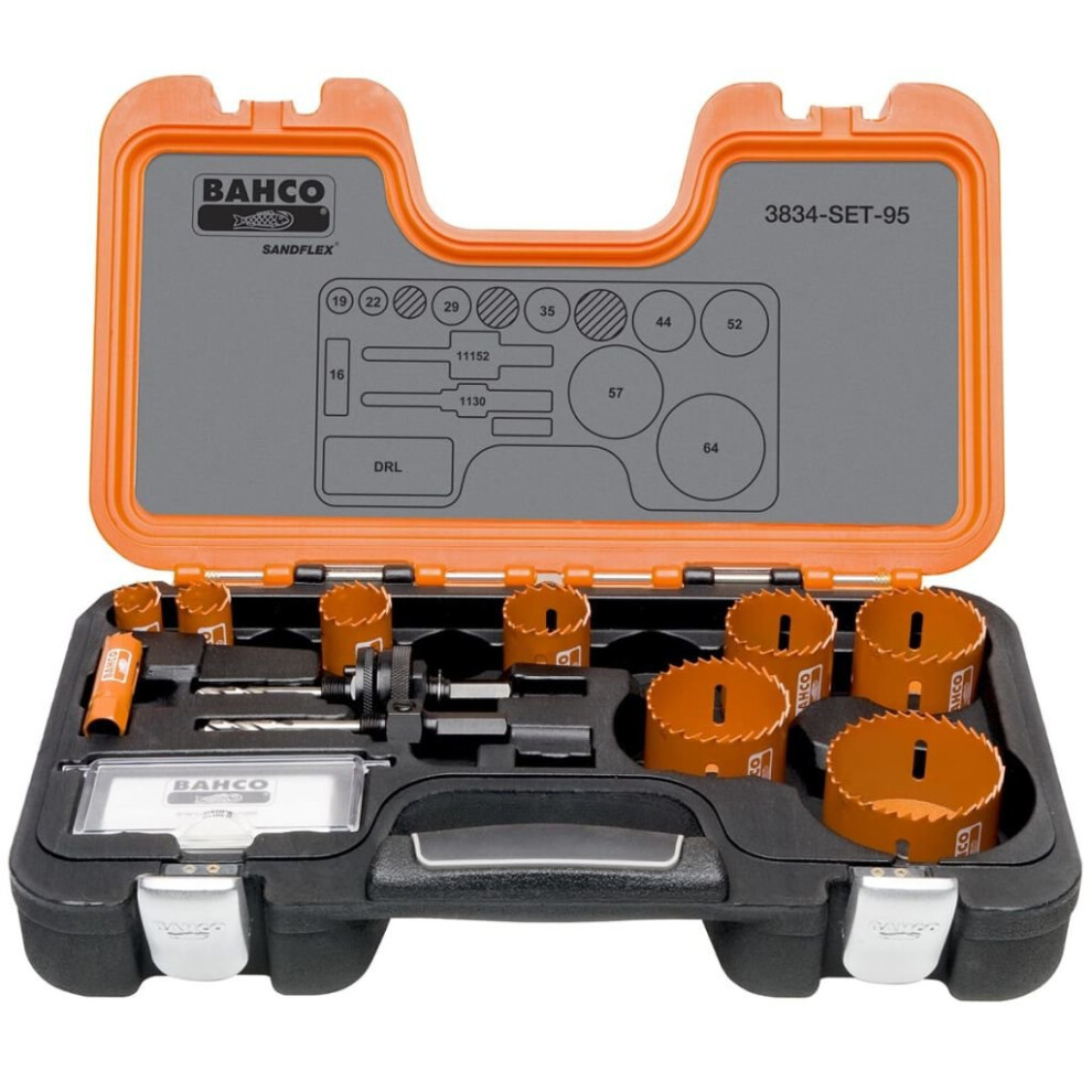Bahco Professional Holesaw Set 16-64 mm