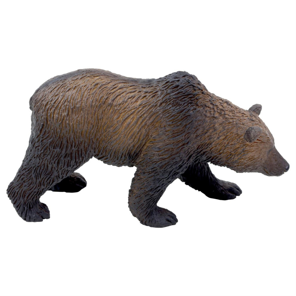 Animal Planet Realistic Grizzly Bear Figurine Toy By
