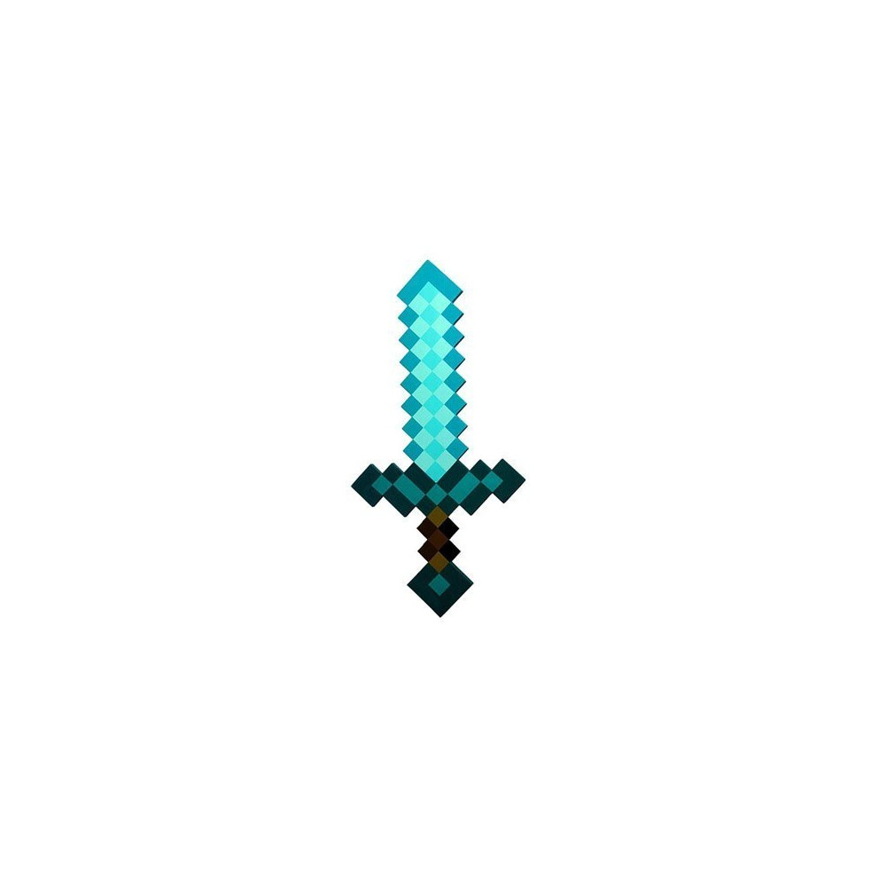 Minecraft Plastic Replica Diamond Sword