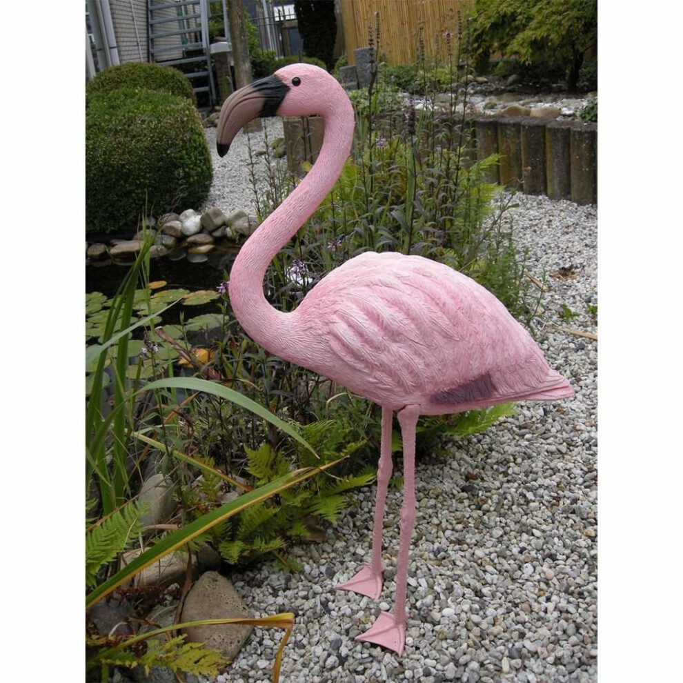 Ubbink Outdoor Garden Flamingo Design Pond Lake Water Feature Ornament Decor