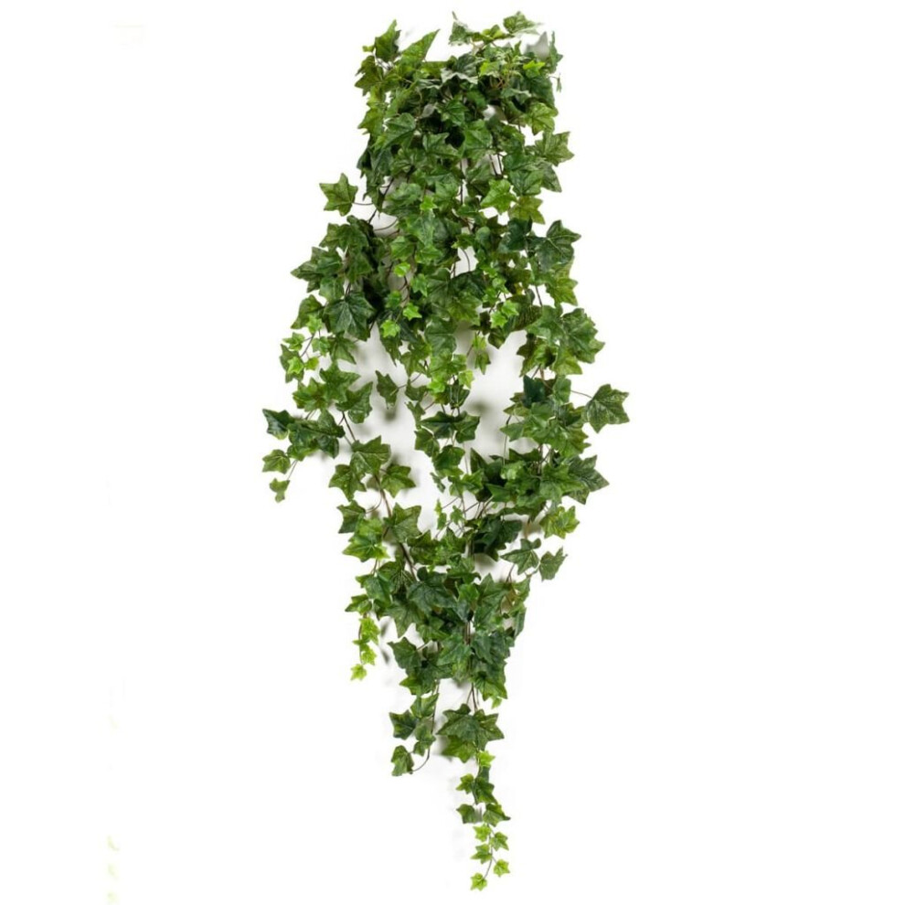 Emerald Artificial Hanging Ivy Bush Garden House Plant Flower Green 180cm 418712