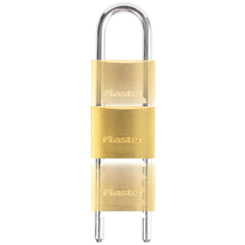 Master Lock Padlock with Adjustable Shackle Solid Brass 50 mm 1950EURD