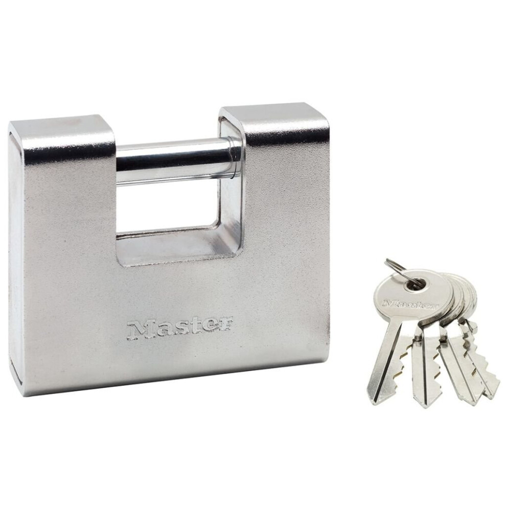 Master Lock Armoured Padlock Hardened Steel 90 Mm 690EURD