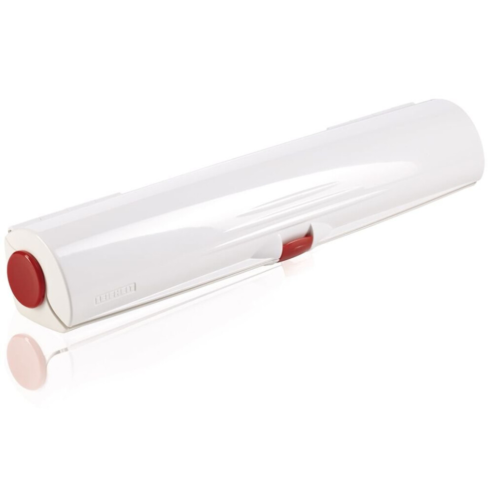 Leifheit Foil Cutter Food Wrapping Cling Film Dispenser Perfect Cut White 23051