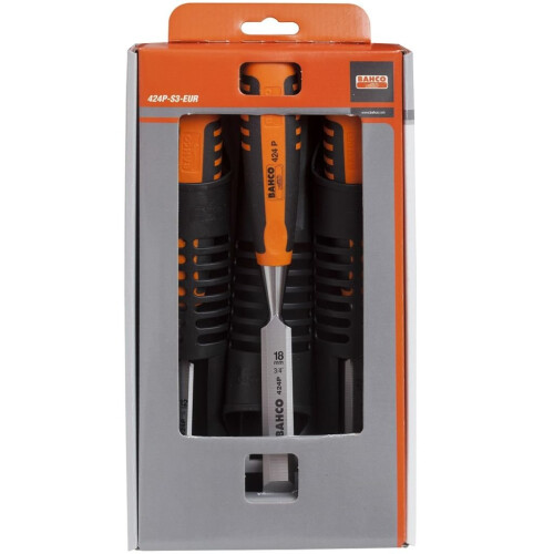 Bahco Bahco Wood Chisels Set 12-25 mm