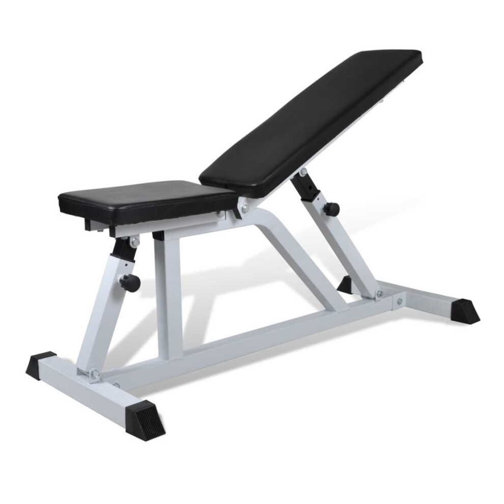 Vidaxl Fitness Workout Bench Exercise Gym Equipment Weightlifting Machine Rack