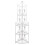 VidaXL Plant Rack Flower Shelf Garden Pot Storage Shelving White Corner Shop Display 1