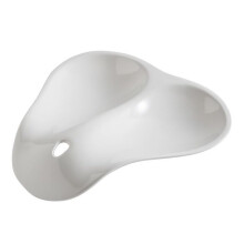 Hutzler Gourmac Twin Spoon Kitchen Utensil Melamine Rest Holder - White