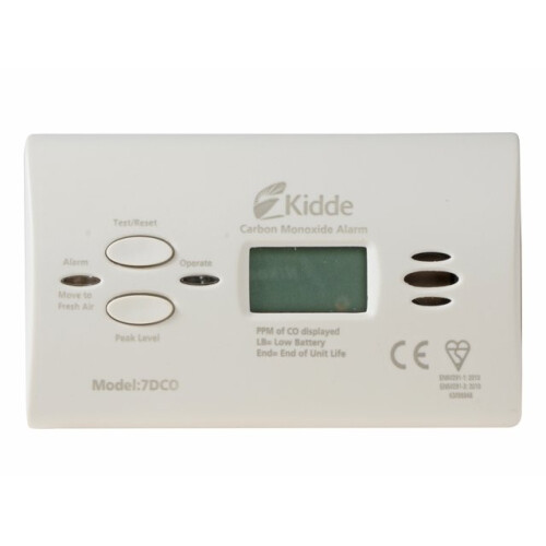 KIDDE Koolmonoxidemelder met digitale display 7Dcoc van Kidde