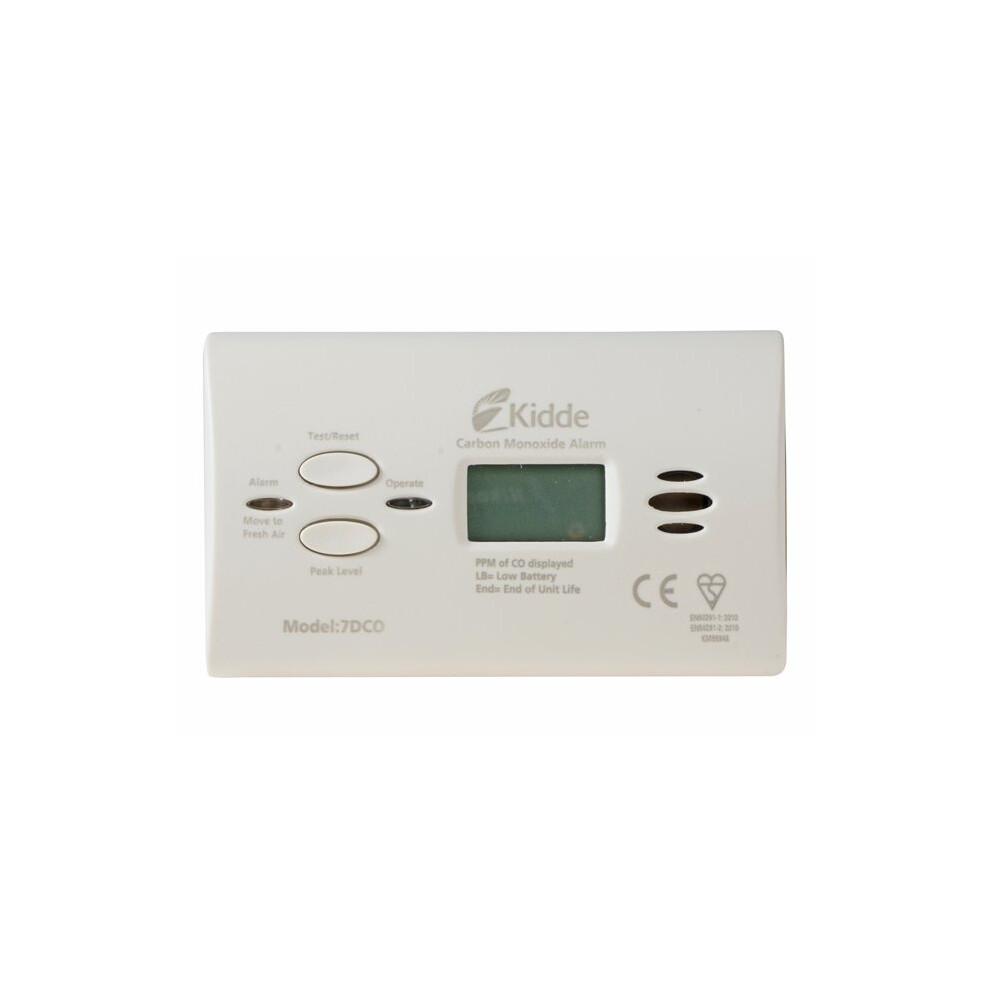 Carbon Monoxide Alarm Digital Display 7Dcoc By Kidde