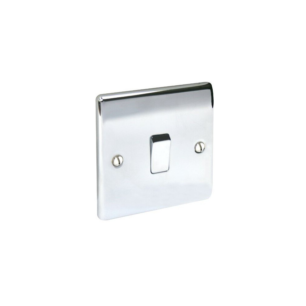 Nexus Metal Polished Chrome Intermediate Switch, 10Ax 2 Way 5050765019941