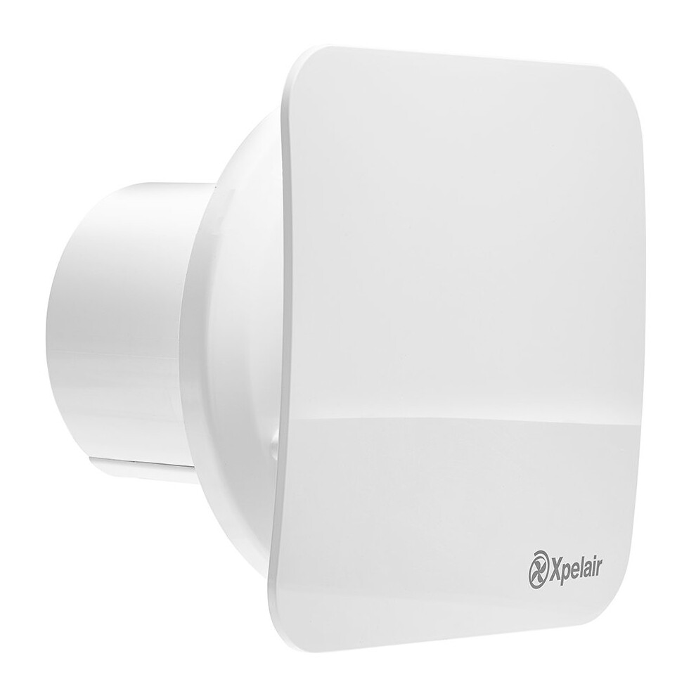 Xpelair C4HTS Simply Silent 4 Square Bathroom Extractor Fan with Humi