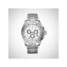 Guess X53001G1S Men's Chronograph Stainless Steel Band Black Dial Watch