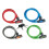VidaXL Master Lock Four Piece Keyed Cable Lock Set 100x1.8 cm 8228EURDPRO 1