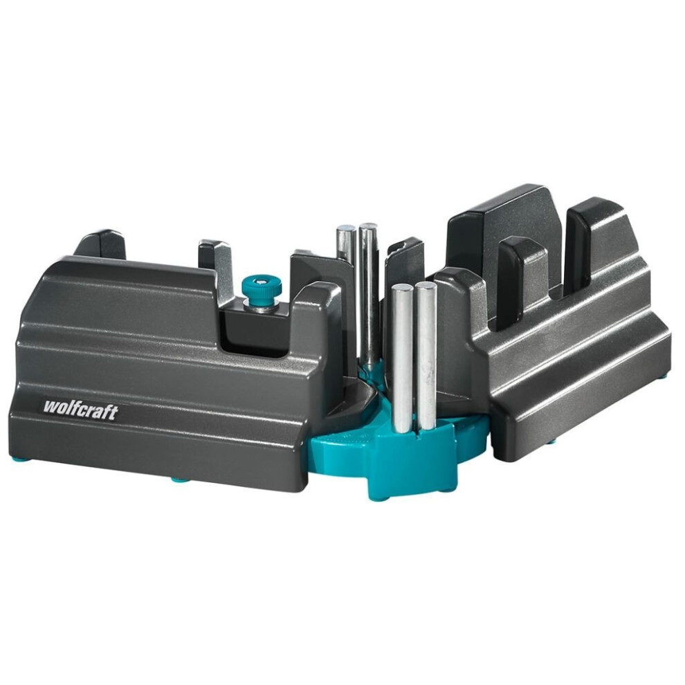 wolfcraft 2-in-1 Bevel Gauge Mitre Box 6948000 Make Mitre Cuts Measure Angles
