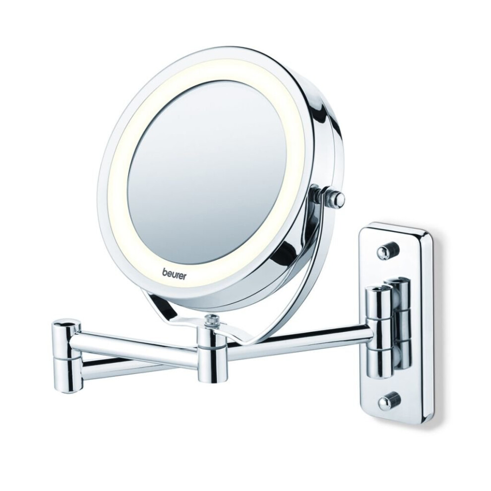 Beurer Illuminated Cosmetic Mirror Bs59 Silver 584.10