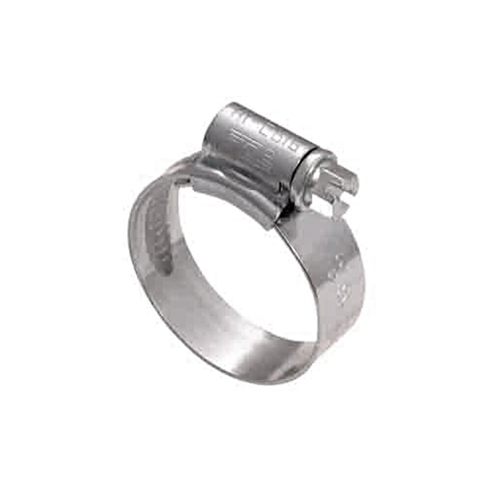 (40-55Mm, 5 Pack) Boltstore Jubilee Hose Clips Mild Steel Bright Zinc Plated Fuel Pipe Clamps 9101000028573