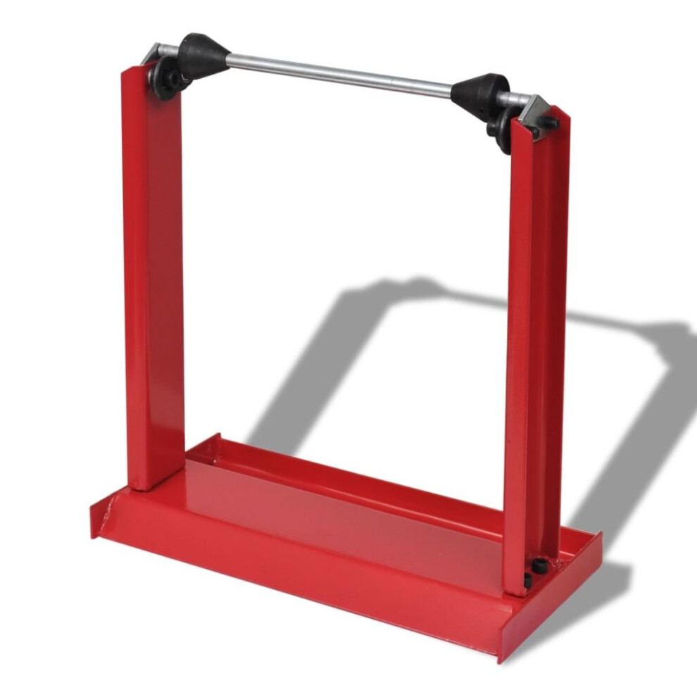 vidaXL Professional Motorcycle Wheel Balancing Stand Red Motor Bike Equipment-image-OPC-PD8HHM-NEW